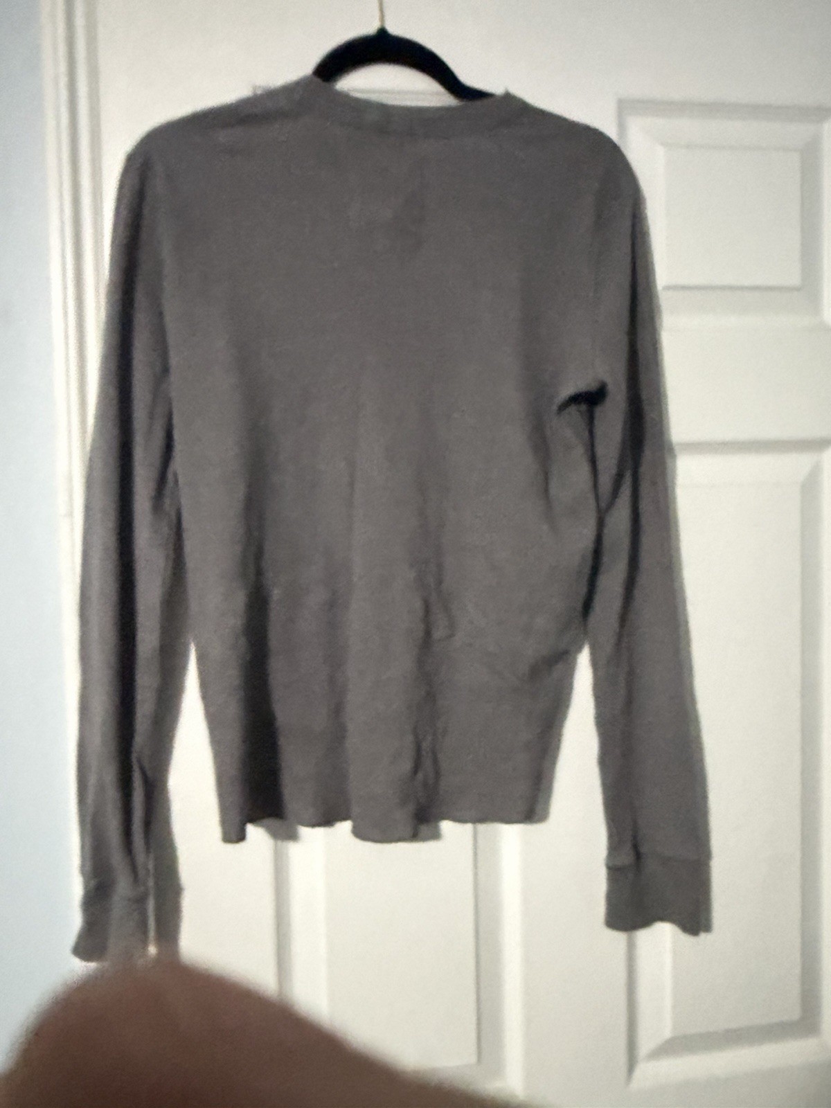 Vtg American Eagle Embroidered Waffle Thermal Long Sleeve Crewneck Tee Shirt L gallery