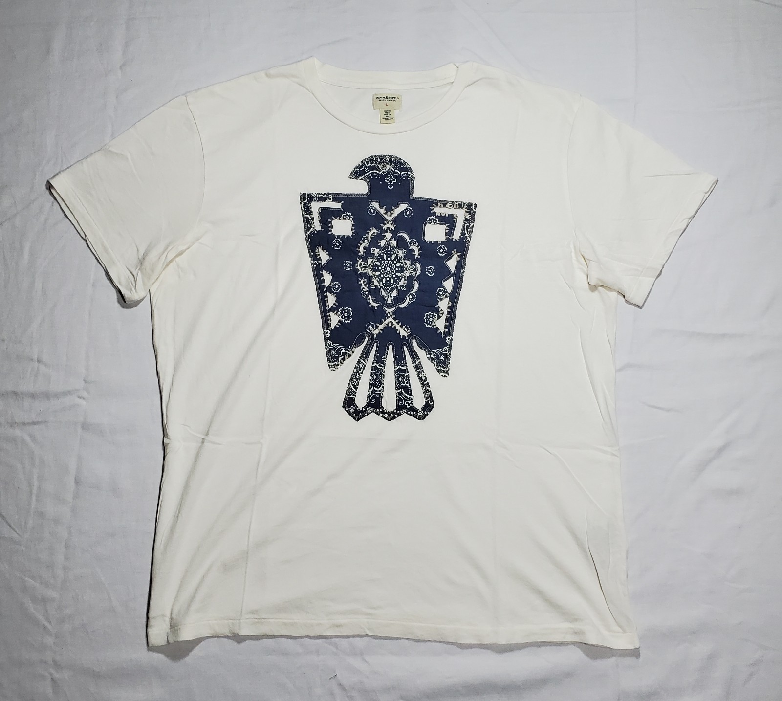 Denim & Supply Ralph Lauren T-Shirt Mens Size Large - Soft Cotton gallery