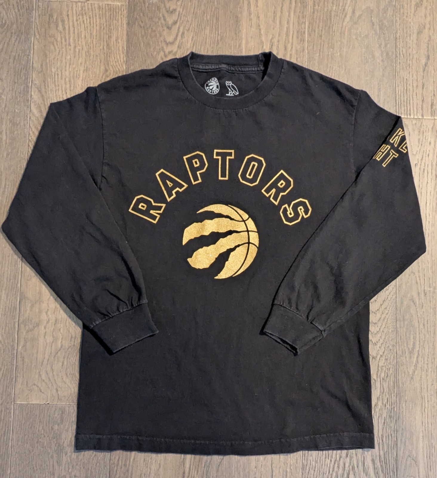 Toronto Raptors x OVO Drake Night 2015 Long Sleeve Shirt Large