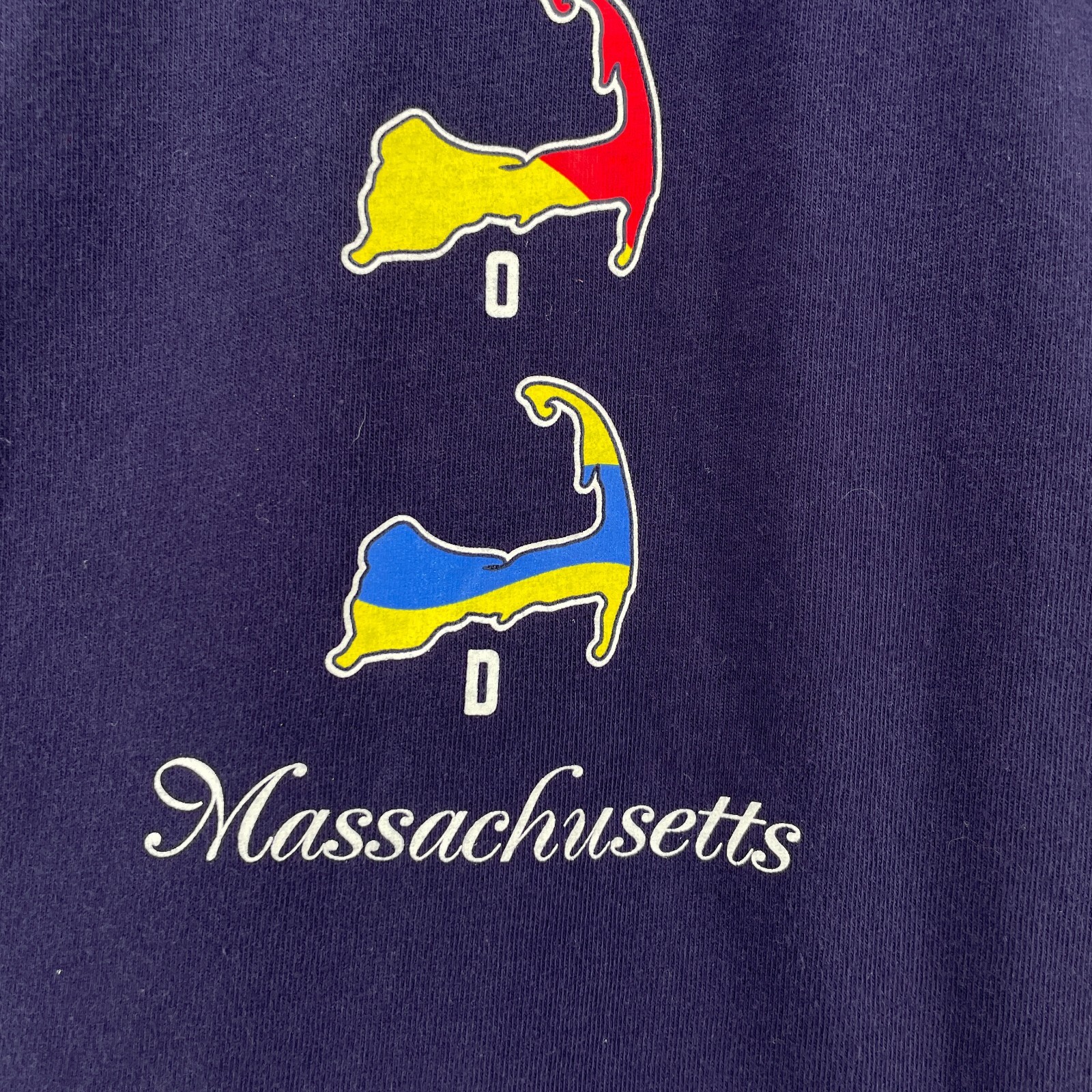 CAPE COD Shirt Mens M CUFFYS Mass MA Nantucket Marthas Vineyard Nautical Blue gallery