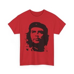 Che Guevara Portrait T Shirt Revolutionary Icon Cuban Marxist Political Graphic