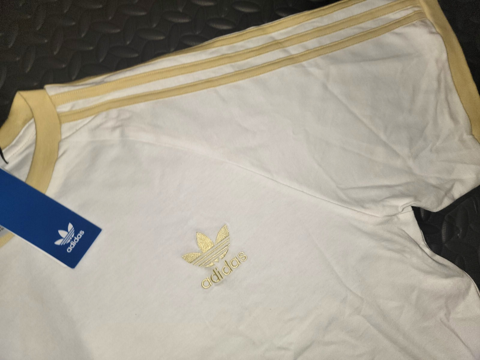 NEW MENS ADIDAS ORIGINALS CALIFORNIA 3 STRIPES SHIRT ~SIZE XL #KA5601 RARE! gallery