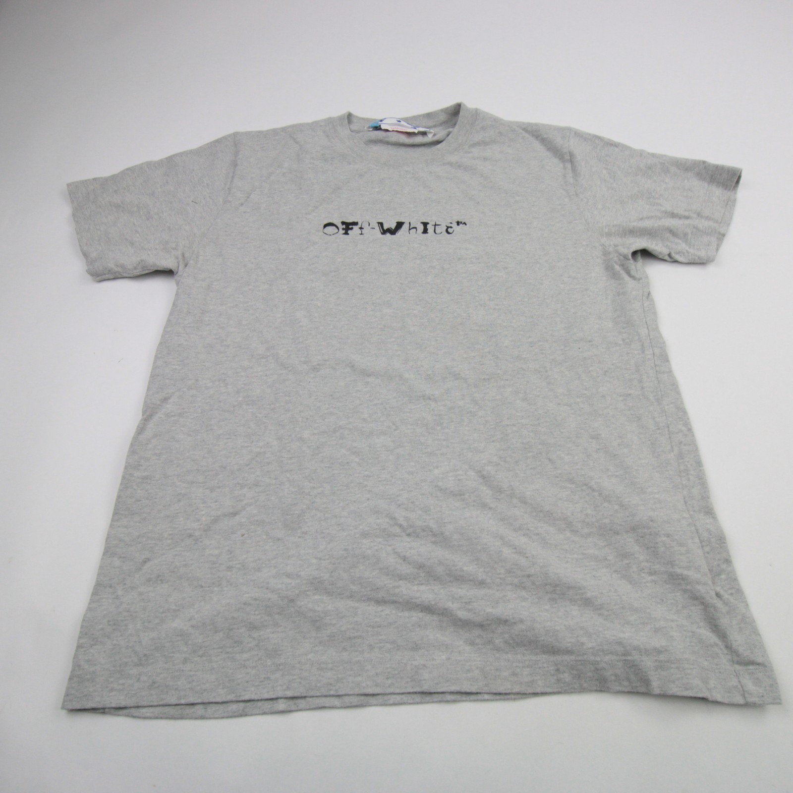 Off-White Short Sleeve Shirt Men’s Gray New with Tags L