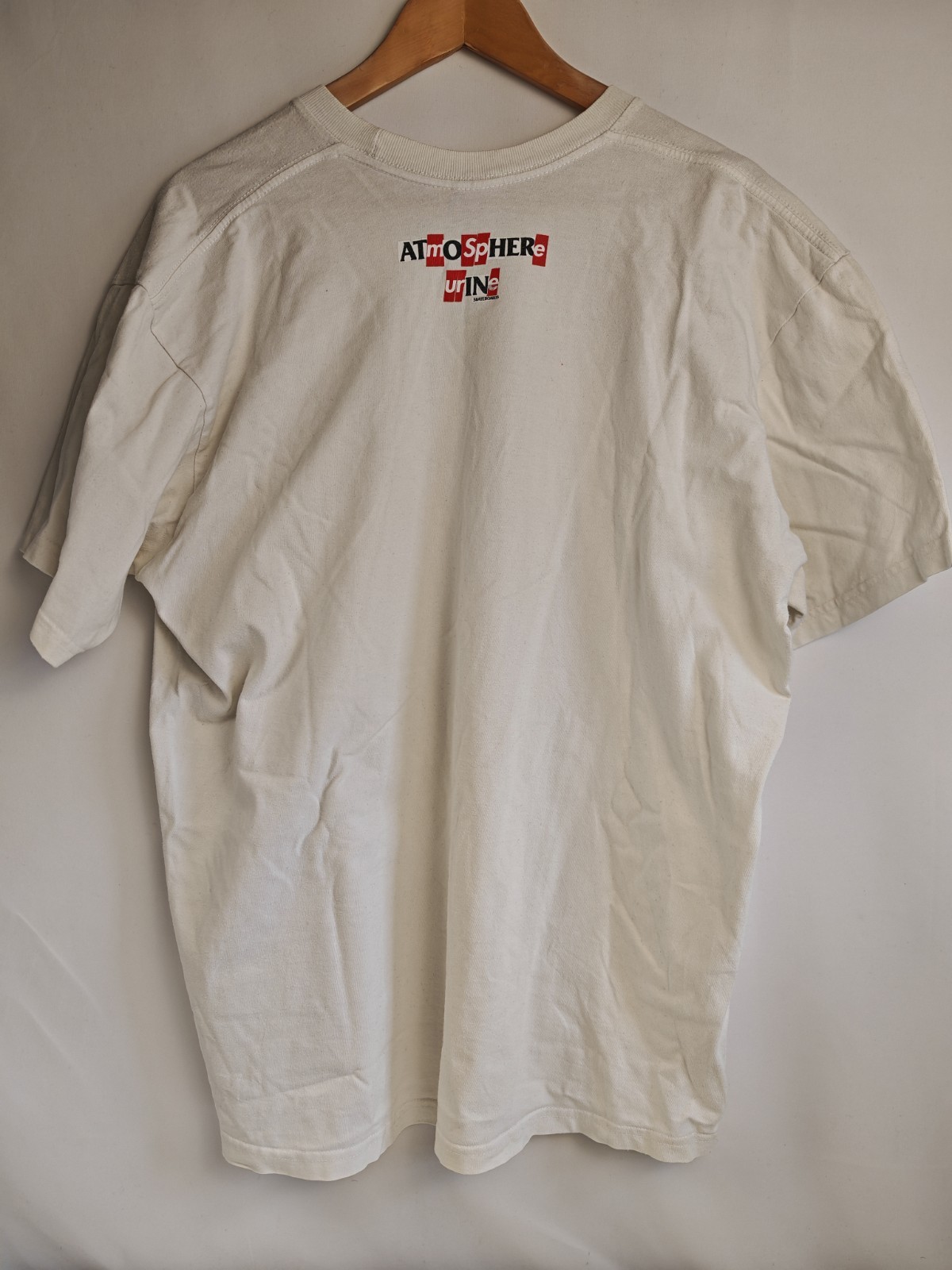 Supreme x Antihero Atmosphere Urine T Shirt XL White Made USA Skate Tee gallery