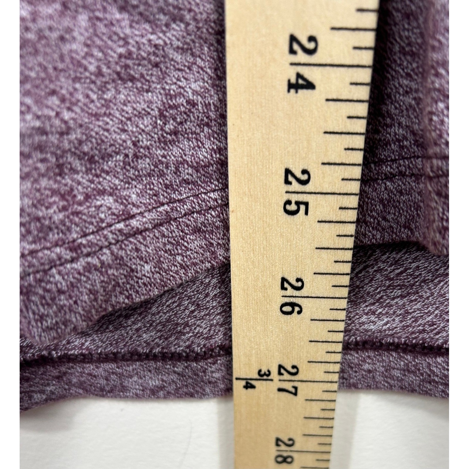 Vince Marled Burgundy Raglan Baseball T Shirt Mens M Colorblock L/S Cotton Comfy gallery