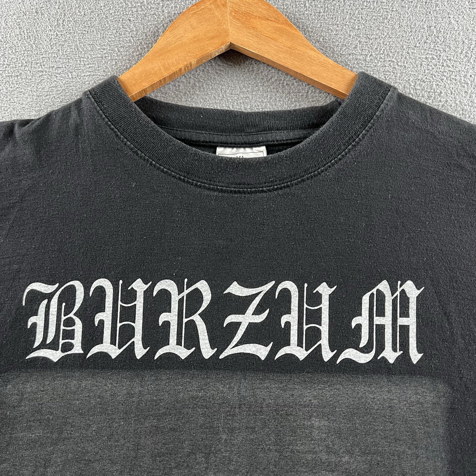 Vintage 1Burzum Shirt Mens XL Black When Night Falls Misanthropy Records RARE OG gallery