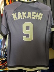 Boxlunch Naruto kakashi black ops tactical anime cosplay soccer jersey shirt