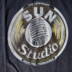 Sun Studio Tee Memphis Tennessee Black Fruit Of The Loom T Shirt Size XL