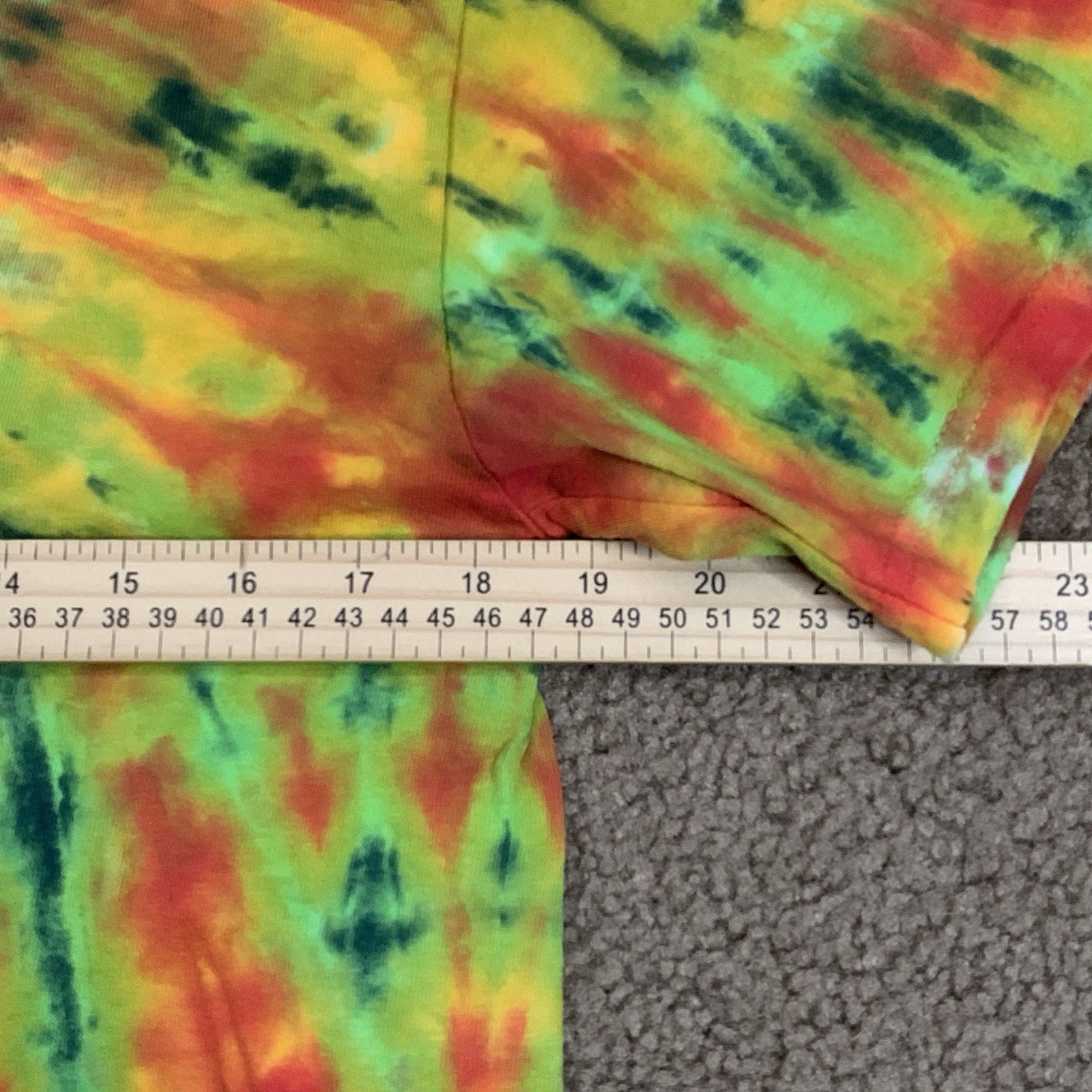 Adult Small Tie Dye Short Sleeve Shirt Rasta Hippie Trippy Retro Psychedelic gallery