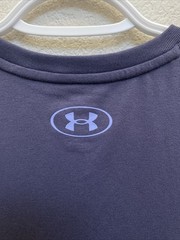 Under Armour Men’s Small Sleeveless Purple PJT Rock Blade Tank Iron Paradise NWT