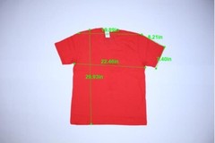 Naruto Holiday Christmas Anime Character Graphic T-Shirt Red Short Sleeve Men XL