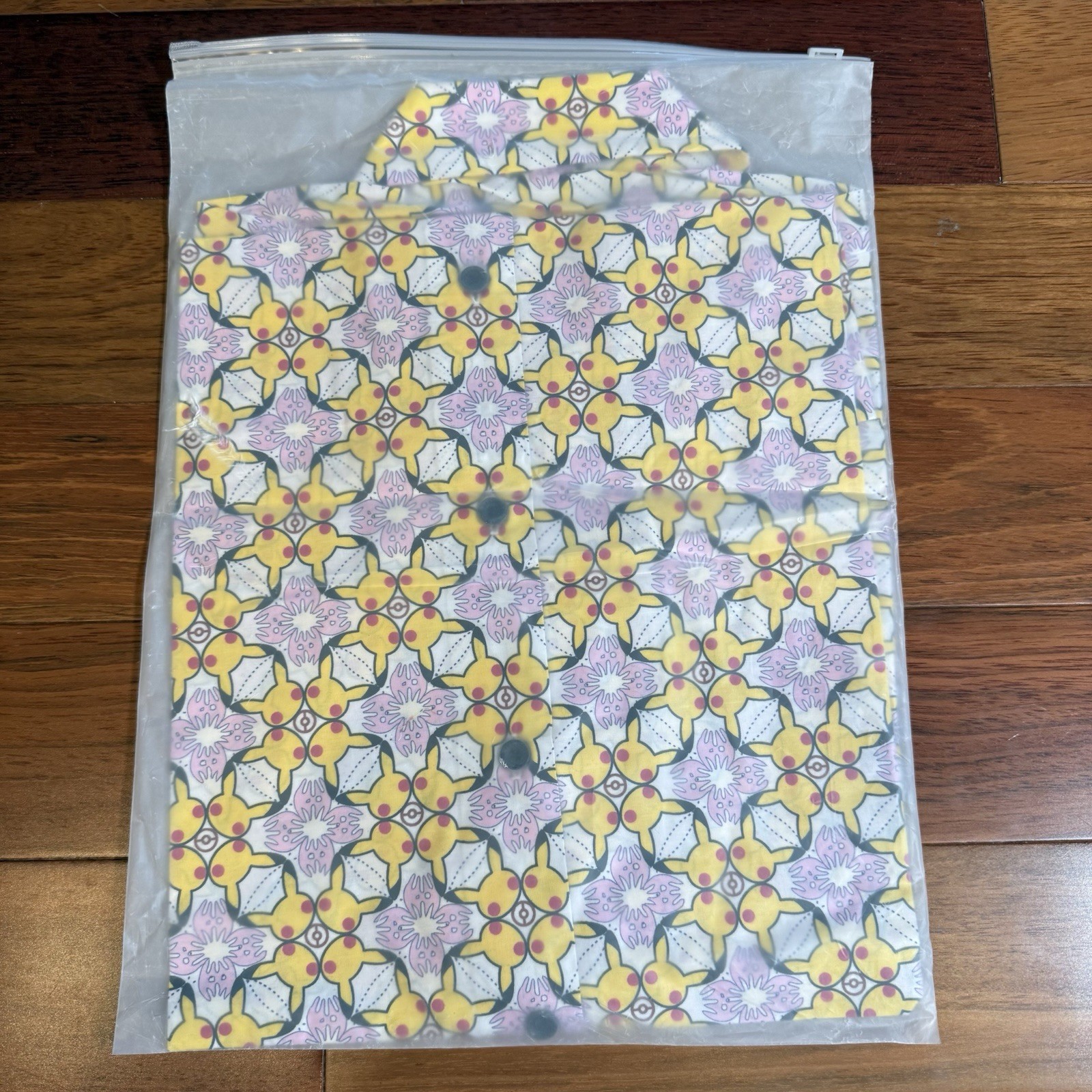 Pokemon Batik Indonesia Shirt Flower ADULT XL EXTRA LARGE Brand New gallery