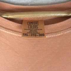 Eduardo’s Ocracoke Island Graphic Print Orange T-Shirt size 3XL