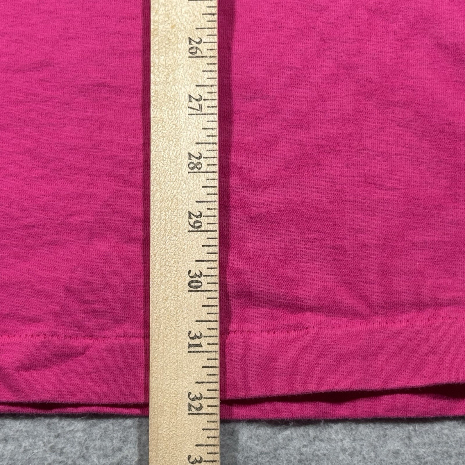 Vintage Fruit of the Loom Shirt Adult Extra Large Pink Made in USA Humor Mens gallery