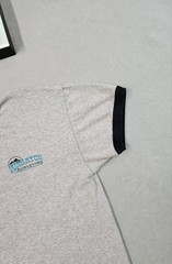 Retro Ringer Shirt Men’s L Wasatch Construction Tee Mens Adult Trades Y2K VTG