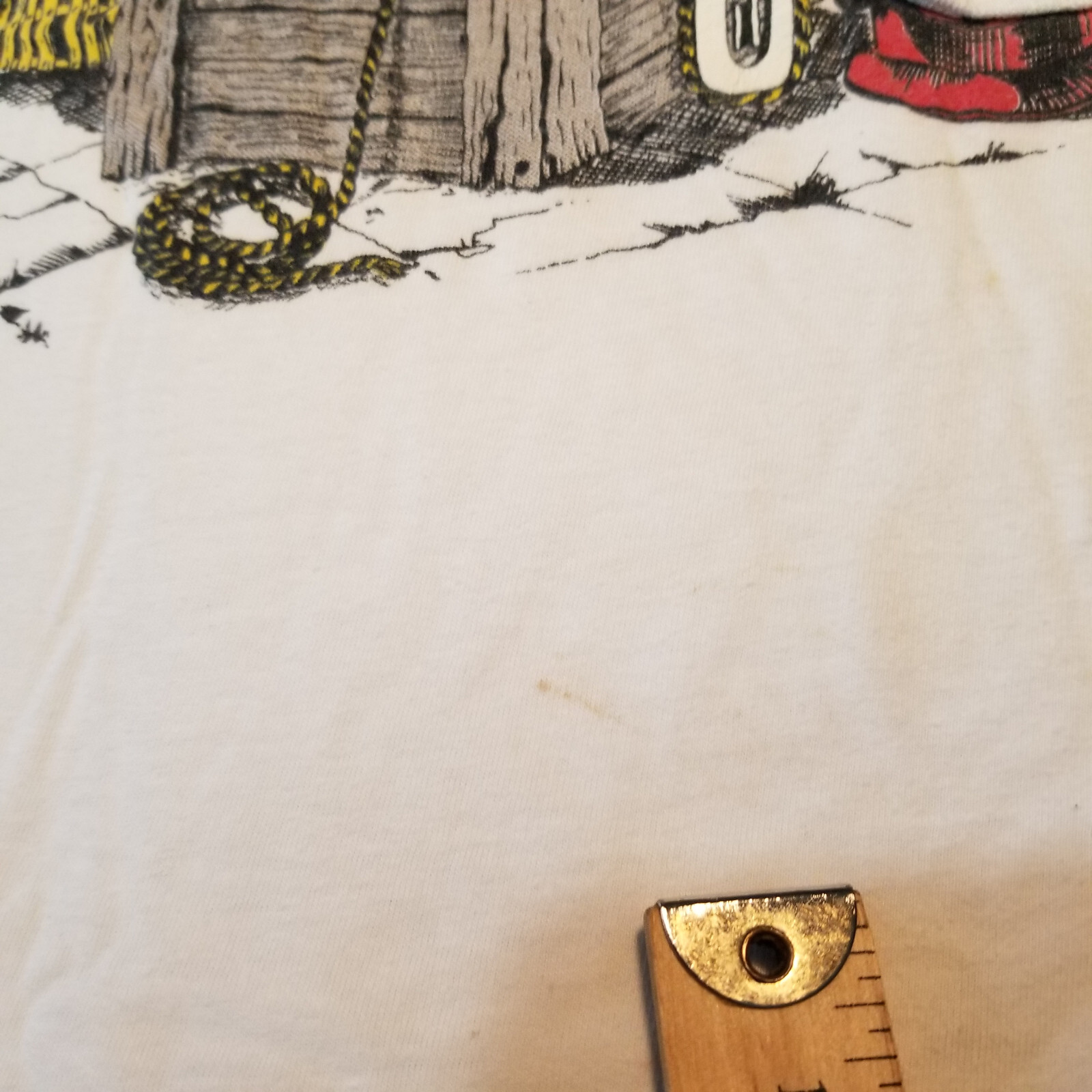 VTG SINGLE STITCH T-SHIRT HERING COMPANY MEN'S LARGE NAUTICAL DOCKS GRAPHIC gallery