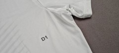 Asics White T Shirt Men Size XL SD Graphic SS Top Running Casual Reflective D1