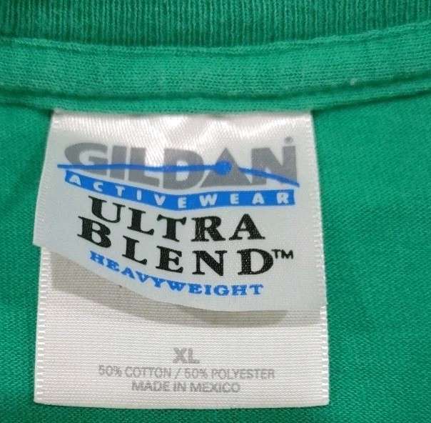 Vintage Coors Light Blarney Bash Gildan Green TShirt St Patrick's Day Men's XL gallery