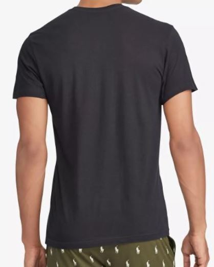 3 POLO RALPH LAUREN MENS COTTON BLACK CREW T-SHIRTS UNDERSHIRTS S M L XL XXL NWT gallery