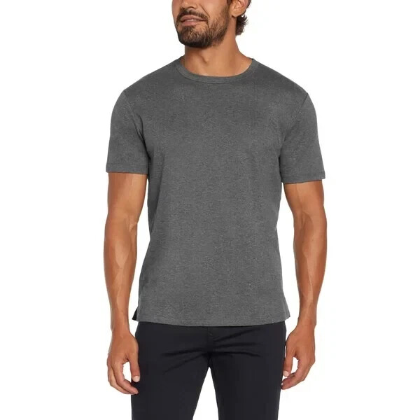 Banana Republic Men’s Luxe Touch Performance Tee, Gray, Size M gallery