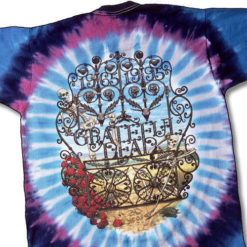 GRATEFUL DEAD-BERTHA 30TH ANNIVERSARY-2 Sd TIE DYE T SHIRT S-M-L-XL-2X,3X,4X,5X gallery