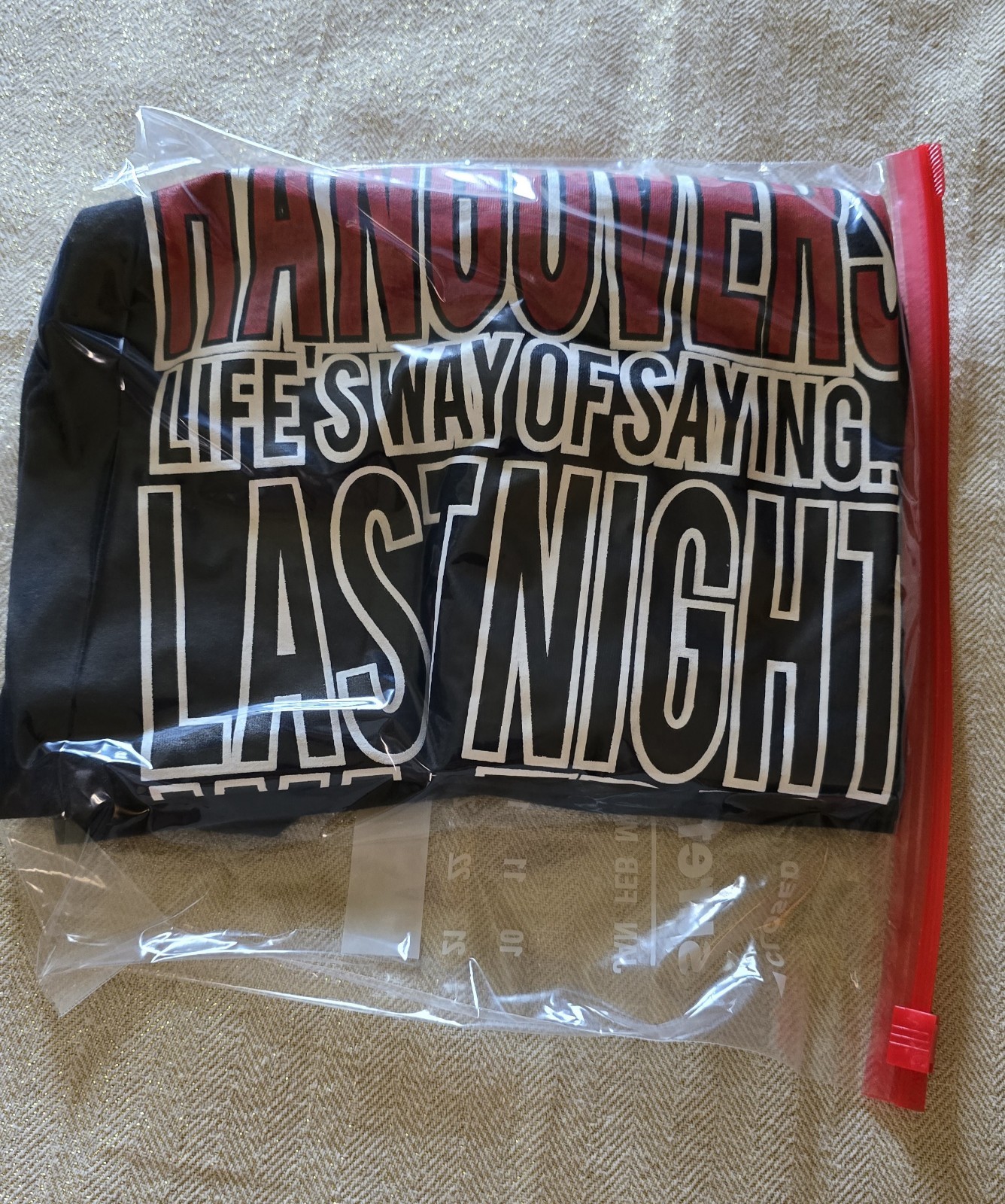 Hangovers Life's way of saying last night was Epic Black Size Medium T-shirt gallery