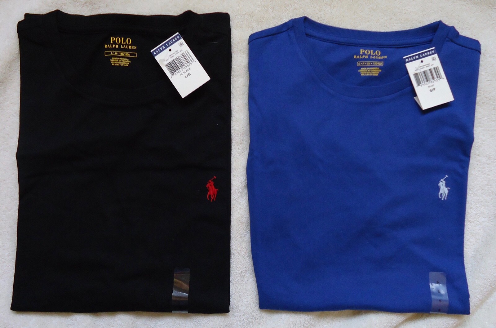 Polo Ralph Lauren Men Crew Neck Modern Classic Fit T-Shirt NEW WITH TAGS