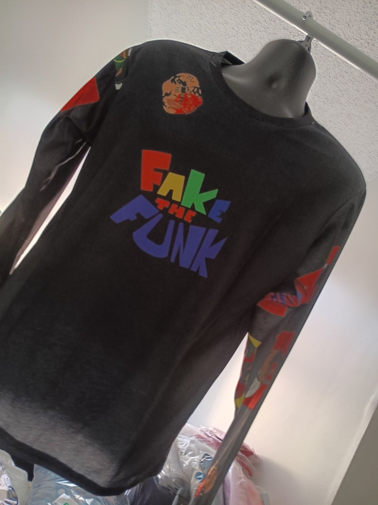 Unisex size Small Sublimation Print Digital Print Graphic Long Sleeve Shirt