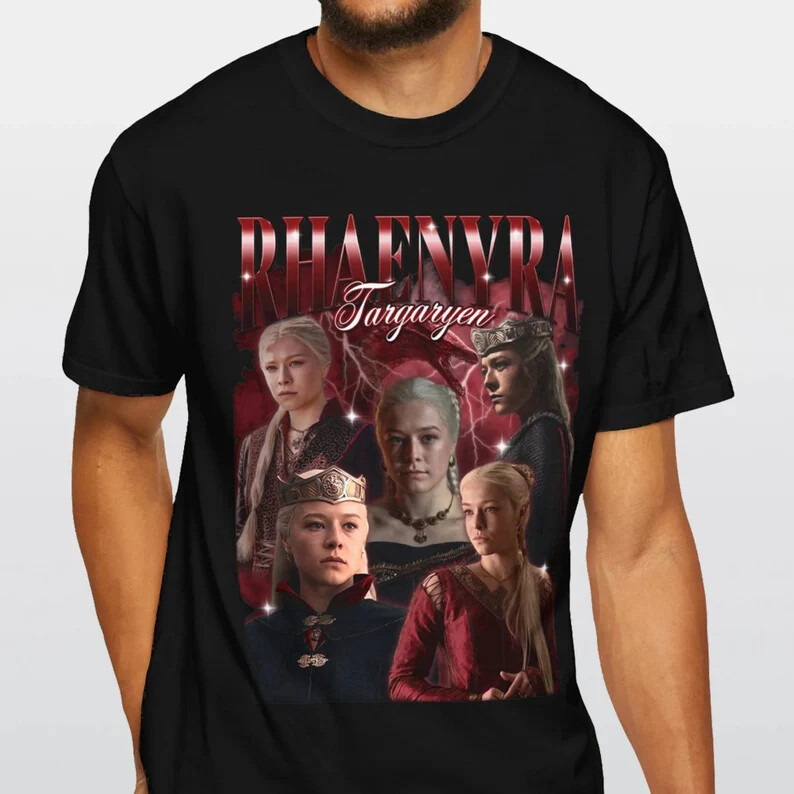 Rhaenyra Targaryen T-Shirt, House of the Dragon T-shirt gallery