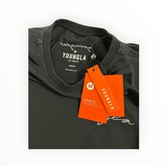 YoungLA 466 Tailored Tee Black Medium Fitted Gym Streetwear T Shirt