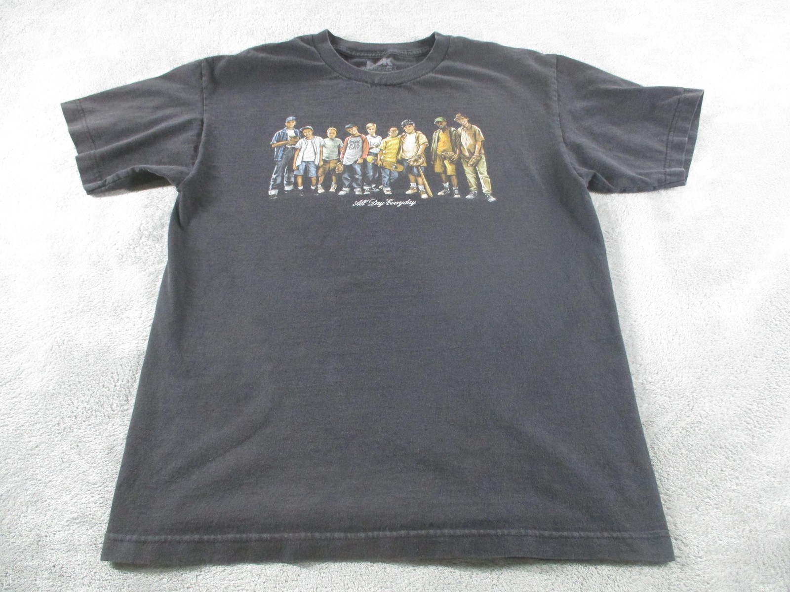 DGK The Sandlot Shirt Mens Medium Black All Day Everyday Graphic Tee gallery