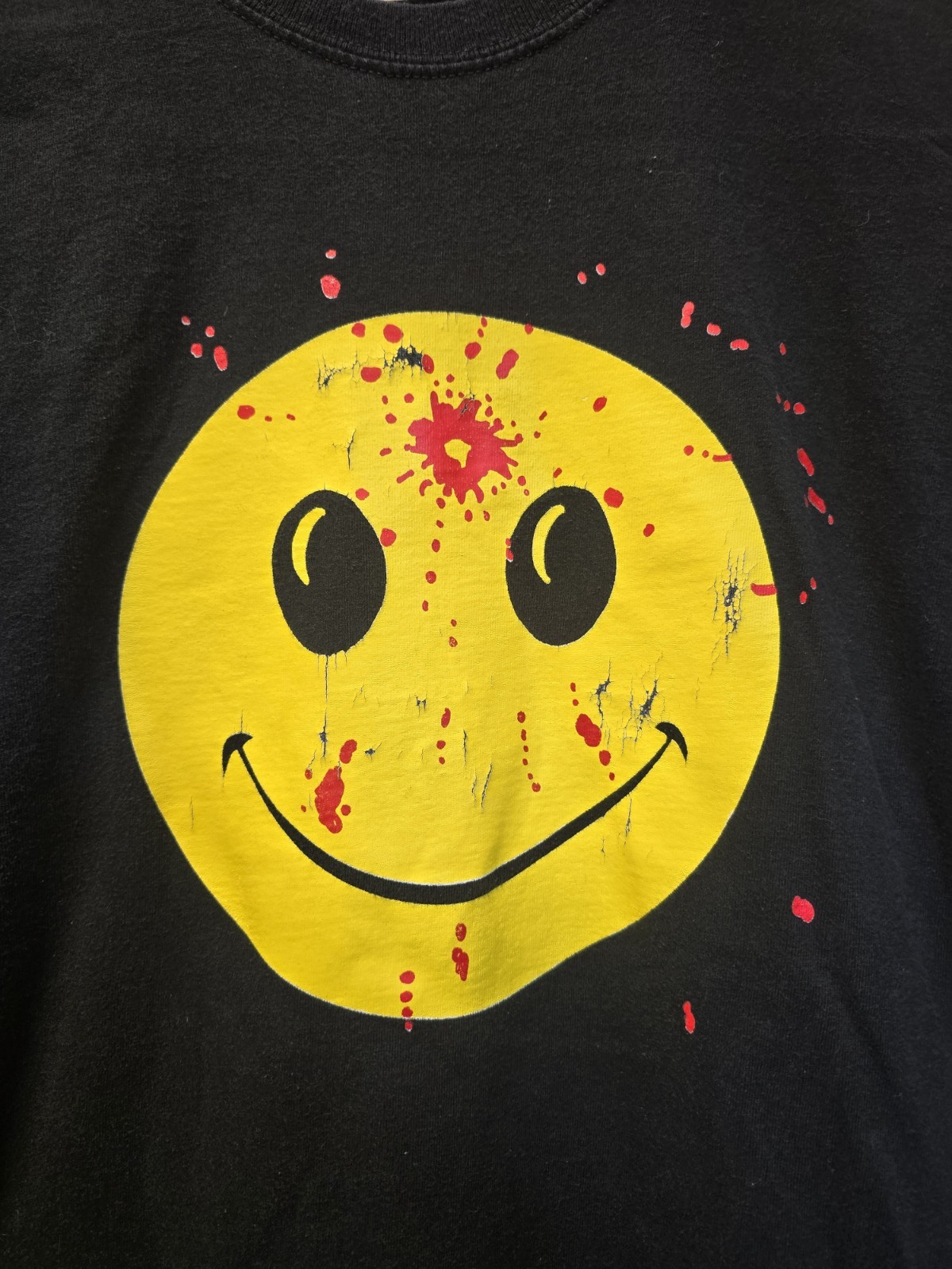 Headshot Smiley Face Breakthrough T-shirt M Gildan gallery
