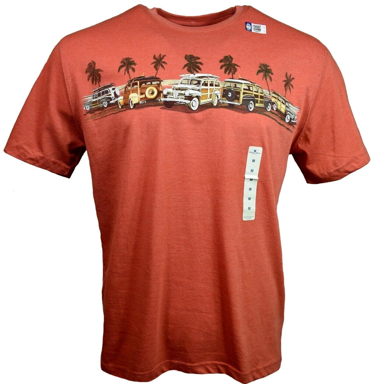 Men's T-shirt -Woody Wagons-Ford Classic Cars-Island Shores - NWT gallery