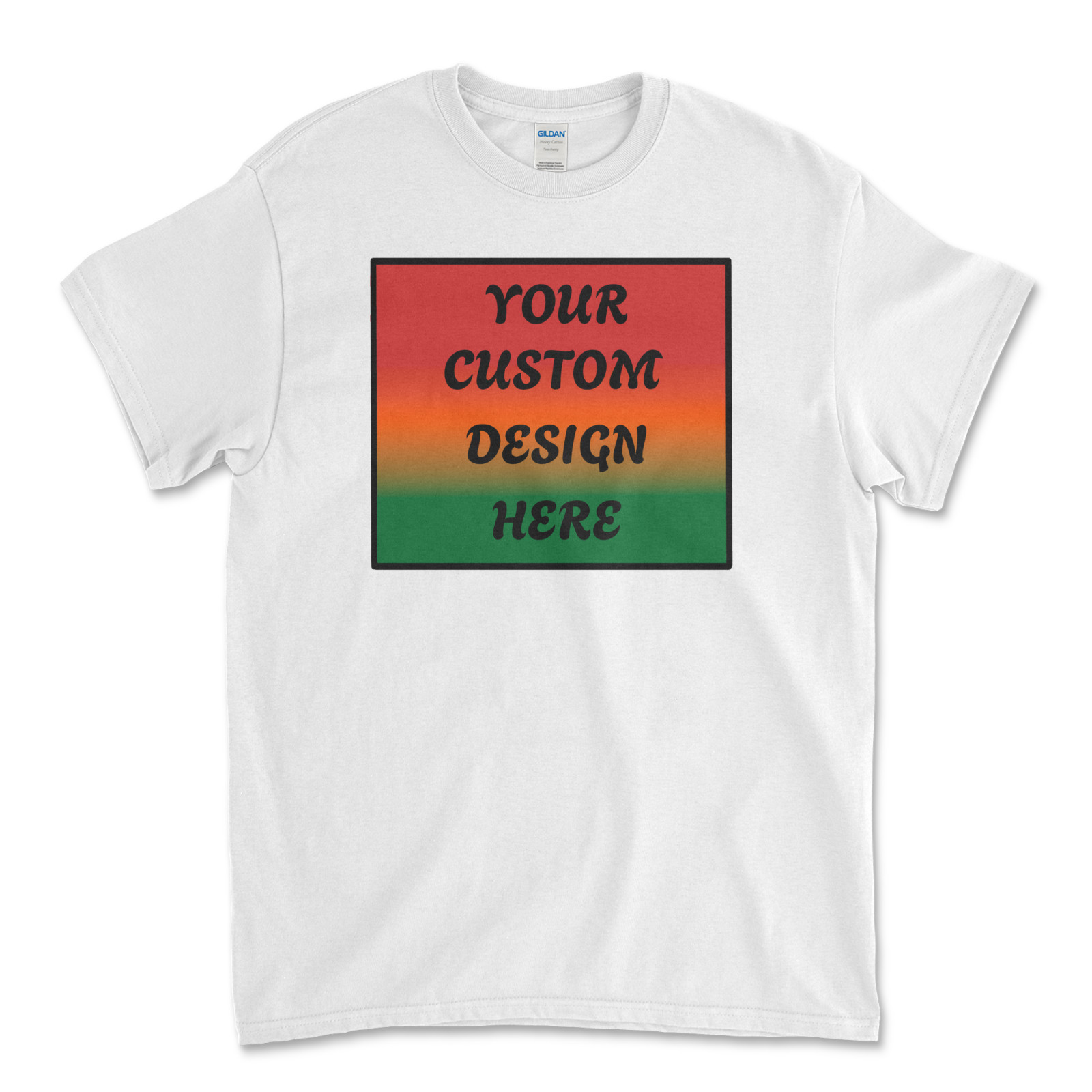 Personalized Custom T-Shirt Customized w/Photo, Text, Logo DTF on Gildan shirt gallery