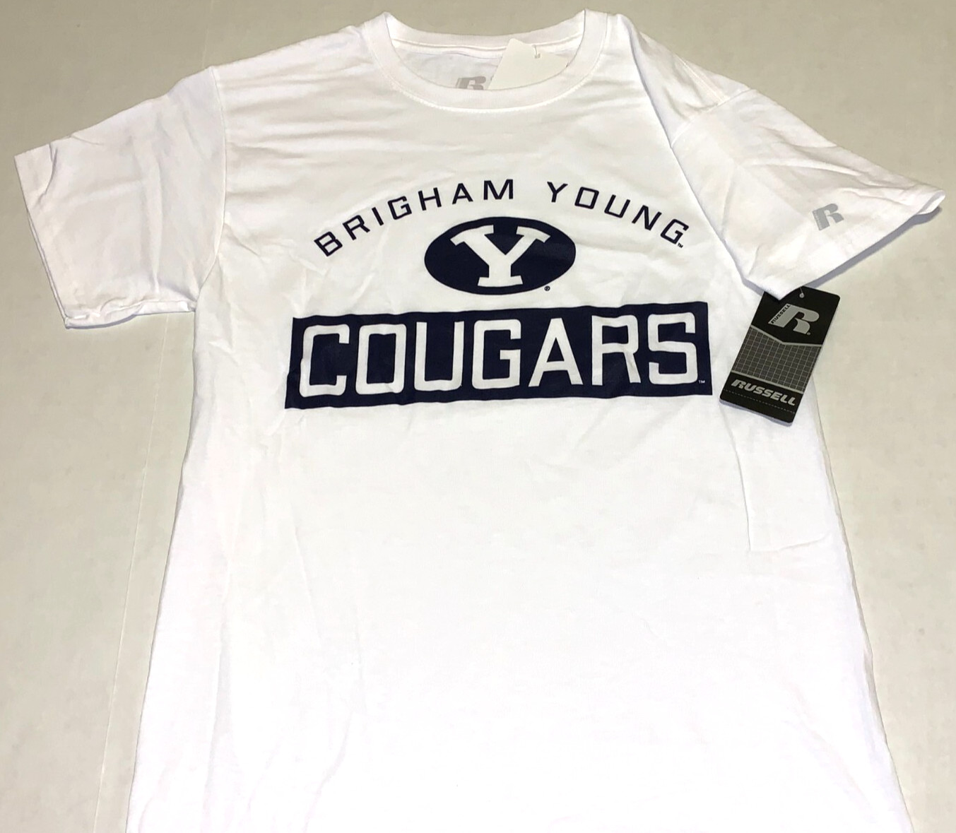 Brigham Young University Cougars White T-Shirt New! NWT 3XL 3X gallery