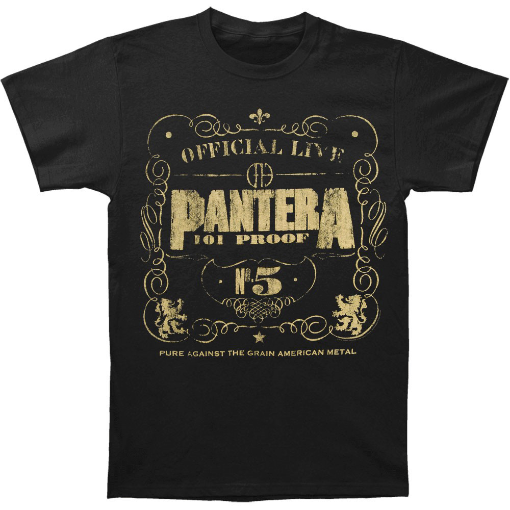 PANTERA T-Shirt 101 Proof New Authentic Metal M 