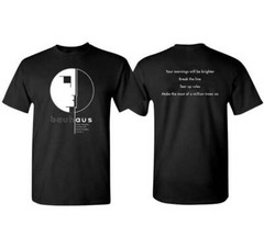 Bauhaus Brighter Morning Punk Gothic Rock Music Band England T Shirt BAU-1016