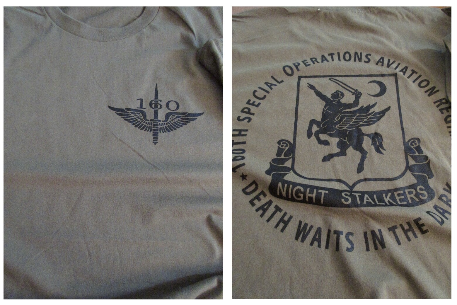 160th NIGHT STALKERS SOAR Spec OPS Aviation T-Shirt 2X Next Level USA gallery