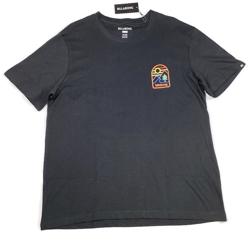 Billabong Black Short Sleeve Graphic T-Shirt Size XL NEW! Retail $50 gallery