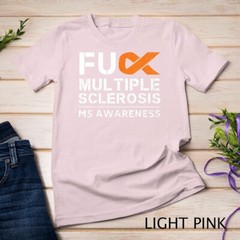 Multiple Sclerosis MS Awareness Support Ribbon Unisex T-shirt