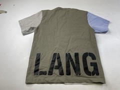 Helmut Lang Patchwork Men’s Medium Pocket T Shirt Short Sleeve Tee