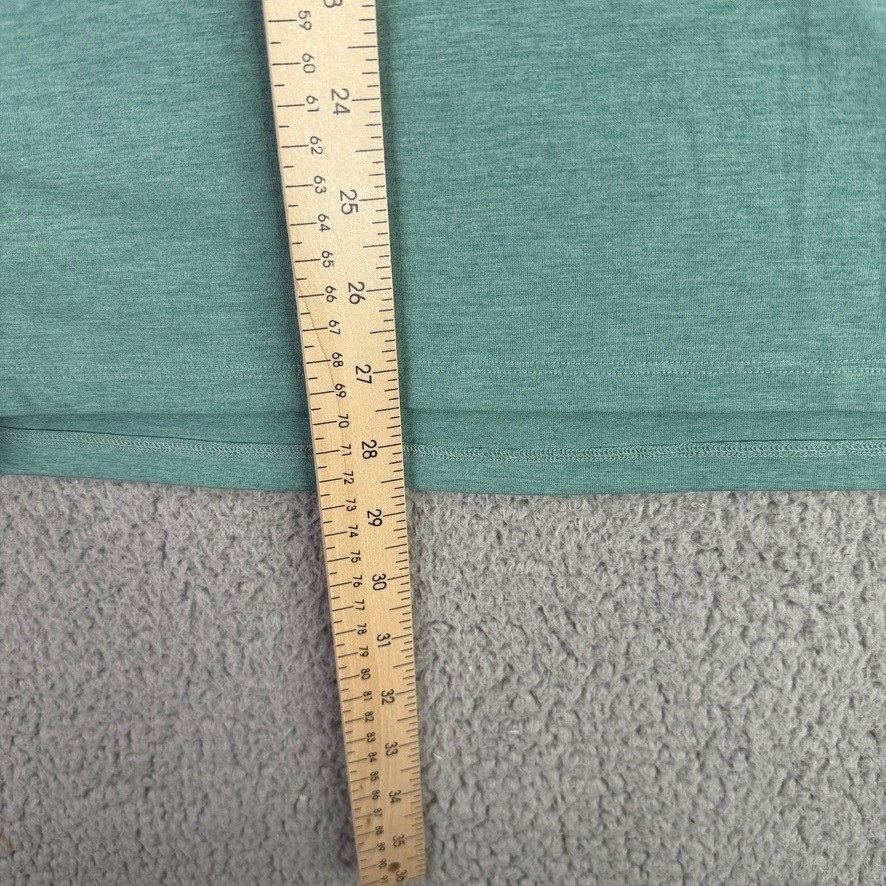 Free Fly Henley Shirt Mens Large Green Bamboo Performance Long Sleeve 9730 gallery