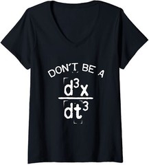 Don’t Be A Jerk Funny Nerdy Math Physics Joke Fun Ladies’ O-Neck Tshirt