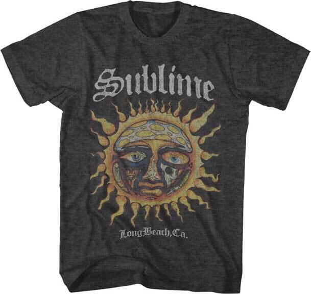Sublime Sun Logo Men's T-shirt - Brand New Heather Blend Shirt gallery