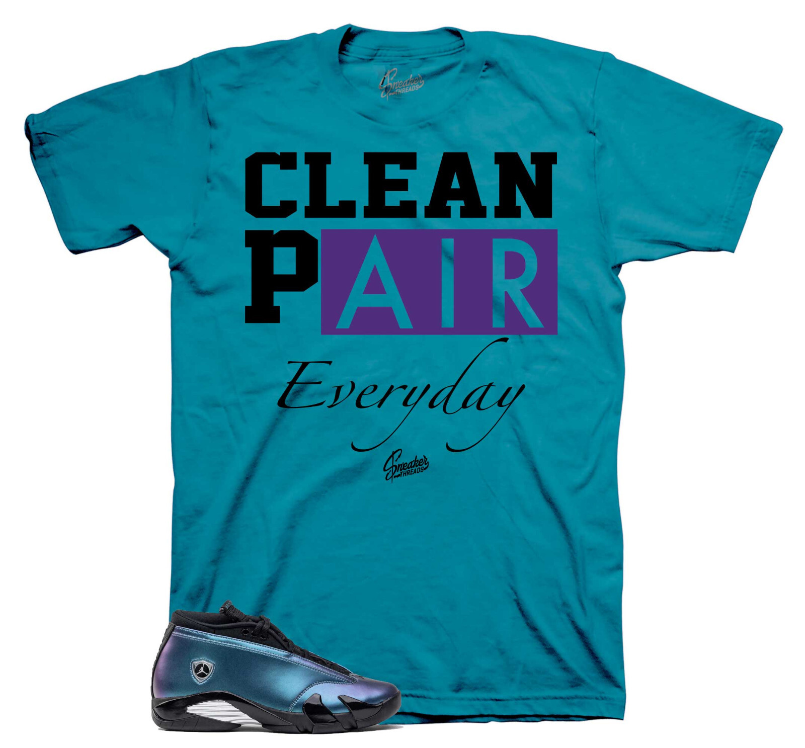 Shirt To Match Jordan 14 Love Letter Shoes - Clean Pair Tee gallery
