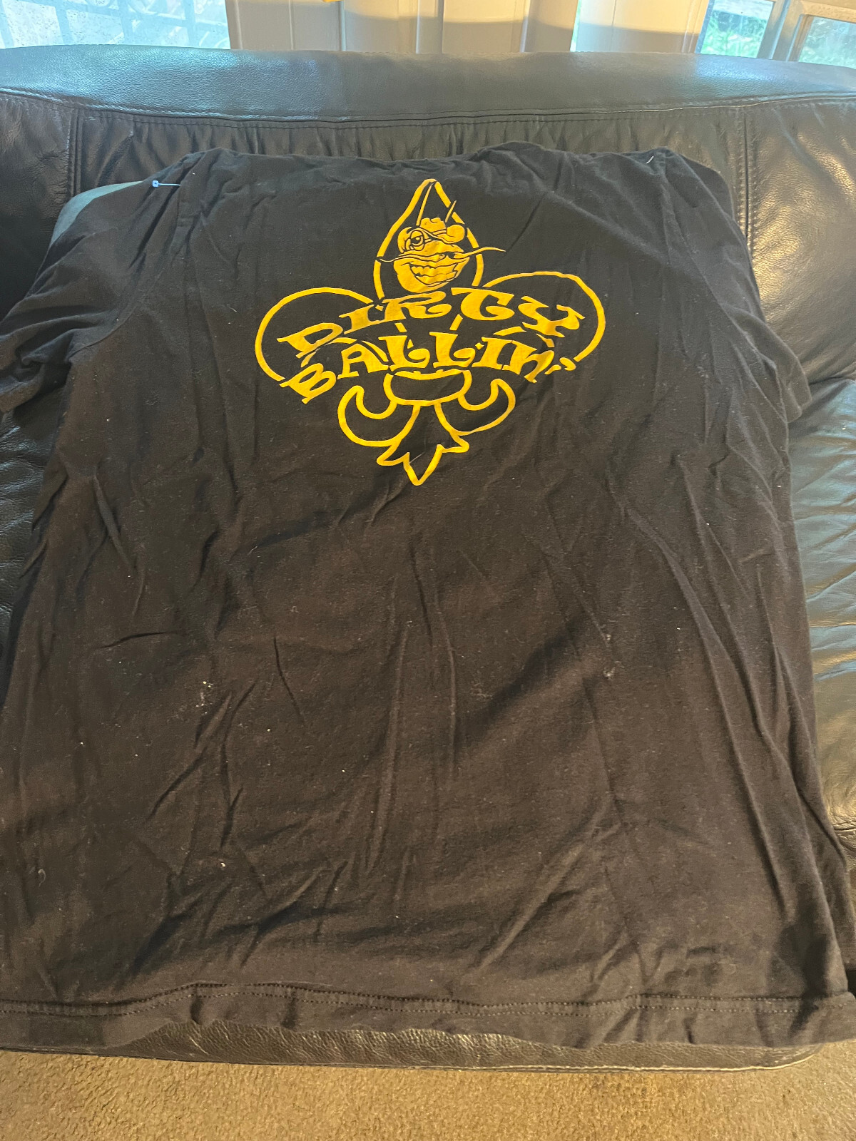 bayou Jacks Cajun Grill t shirt louisana New Orleans Restaurant Med 21" pit to p gallery