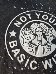 Not Your Basic Witch Two Toned Starbucks Hocus Pocus Inspired Style 2xl Shirt