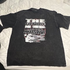 DIGIPRINT APPAREL The Future Is Hellstar Black Graphic Print Cotton T-Shirt L