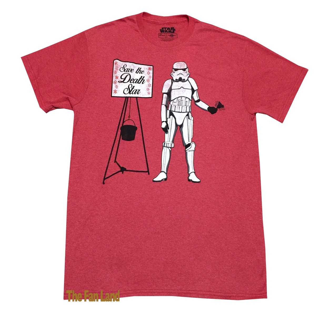 New Star Wars Stormtrooper Save the Death Star Men's Christmas Mens T-Shirt gallery