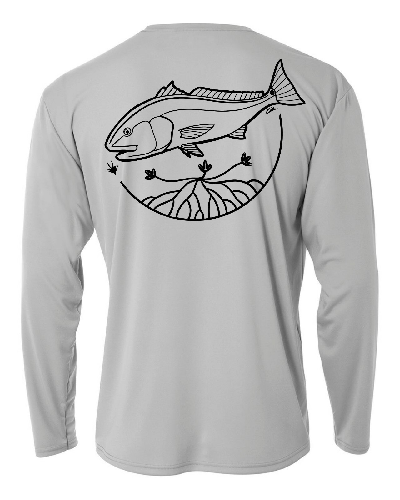 Long sleeve performance fishing shirt UPF UV microfiber gallery
